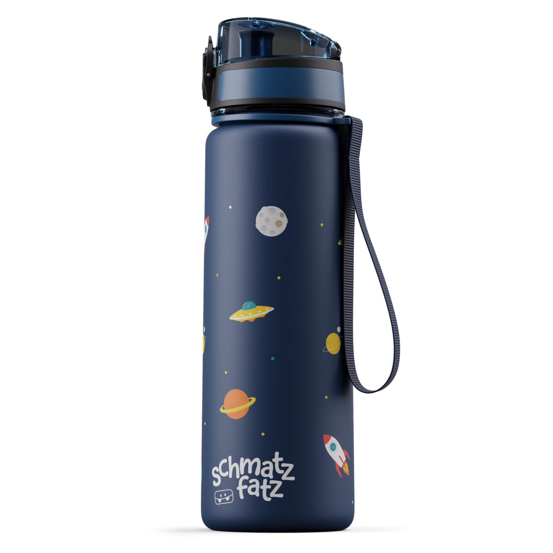schmatzfatz Trinkflasche Kinder 500ml - Auslaufsicher, BPA-frei, 1-Klick-Verschluss, Tritan, Kinderf