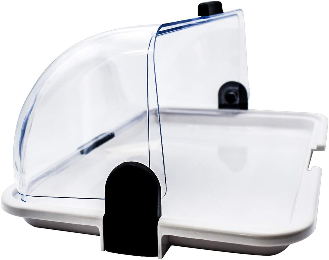 Biesse Classica Mehrzweck-Brotkasten, Kunststoff, Weiss, 38 x 26 x 17 cm Single, Single
