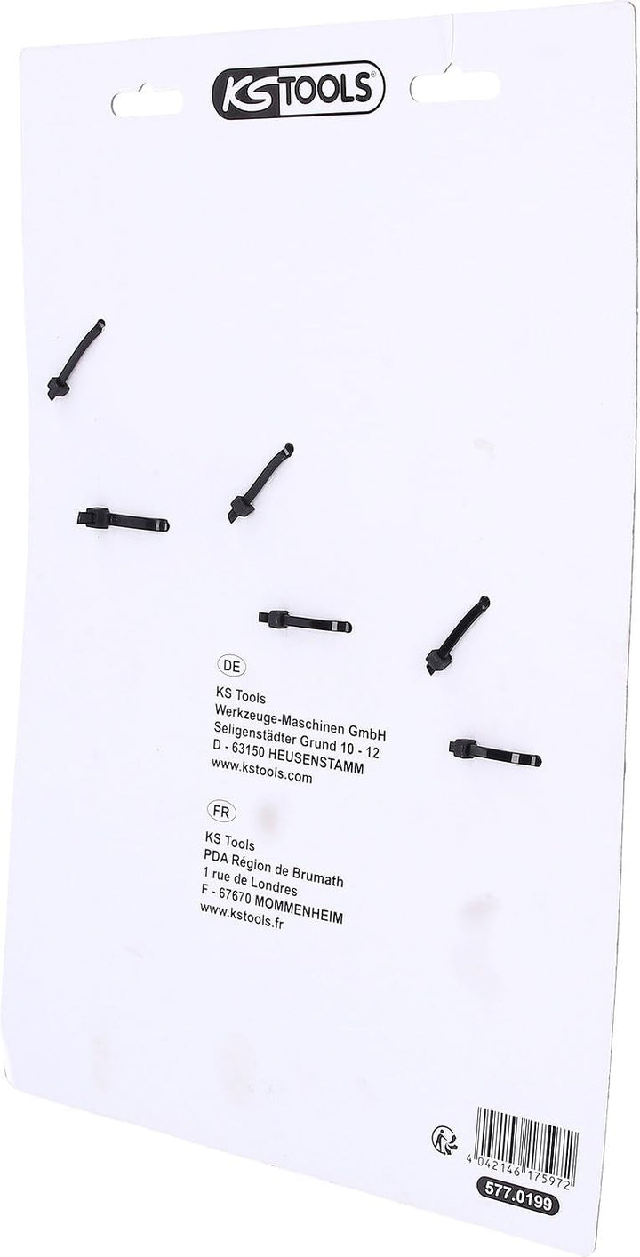 KS Tools 577.0199 CLASSIC Rollgabelschlüssel-Satz 2-Komponenten-Griff, 3-tlg.