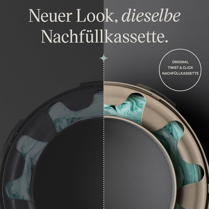 Tommee Tippee Twist &amp; Click Advanced Windelbehälter, Original-Nachfüllkassetten, exklusive 4er-Packu