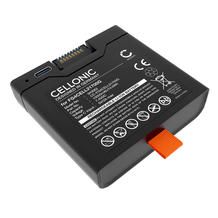 CELLONIC 1x Akku für Lautsprecher Kompatibel mit JBL Xtreme 4, PartyBox Stage 320, FG4CELL21700G - (