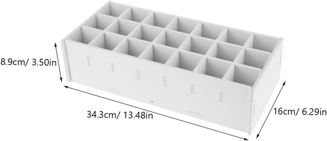 jojofuny Pigment Aufbewahrungsbox Aufbewahrungs Organizer Schreibtisch Organizer Pigmenthalter Künst