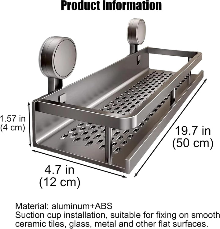 Duschablage Ohne Bohren Mit Saugnapf Duschregal Badablage Ohne Bohren Badezimmer Organizer Duschgel