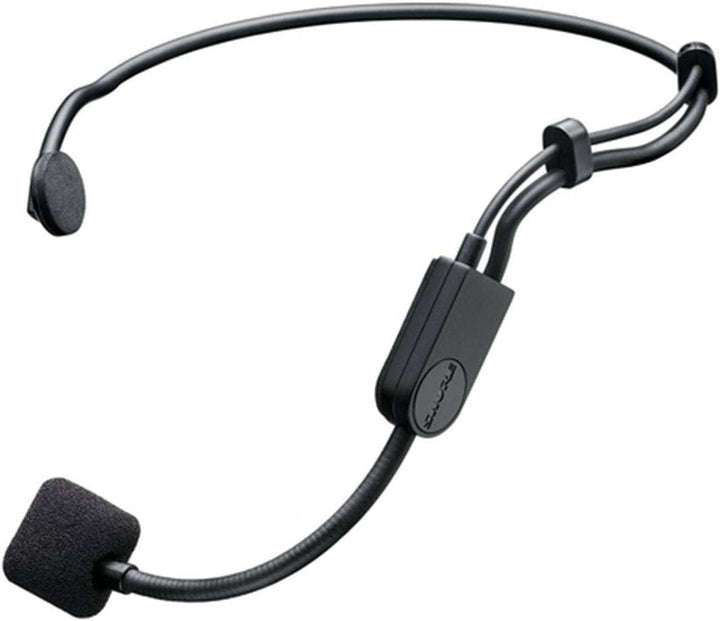 Shure PGA31 Headset-Kondensatormikrofon mit Cardioid-Polarmuster, flexibler Schwingelsäure, Schaumst