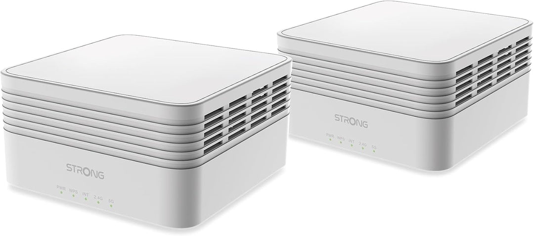 STRONG Mesh Home Kit AX3000 | Wifi 6 | WLAN Verstärker | bis zu 3000 Mbit/s | bis zu 200m2 bei 2 Mod