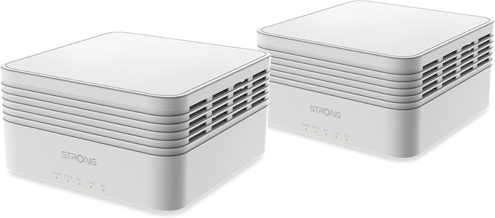STRONG Mesh Home Kit AX3000 | Wifi 6 | WLAN Verstärker | bis zu 3000 Mbit/s | bis zu 200m2 bei 2 Mod