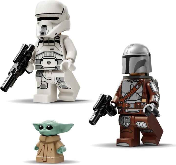 LEGO Star Wars 75444 Angriff des AT-RT - Modellbau mit imperialem Walker, Turm, Mandalorianer Minifi