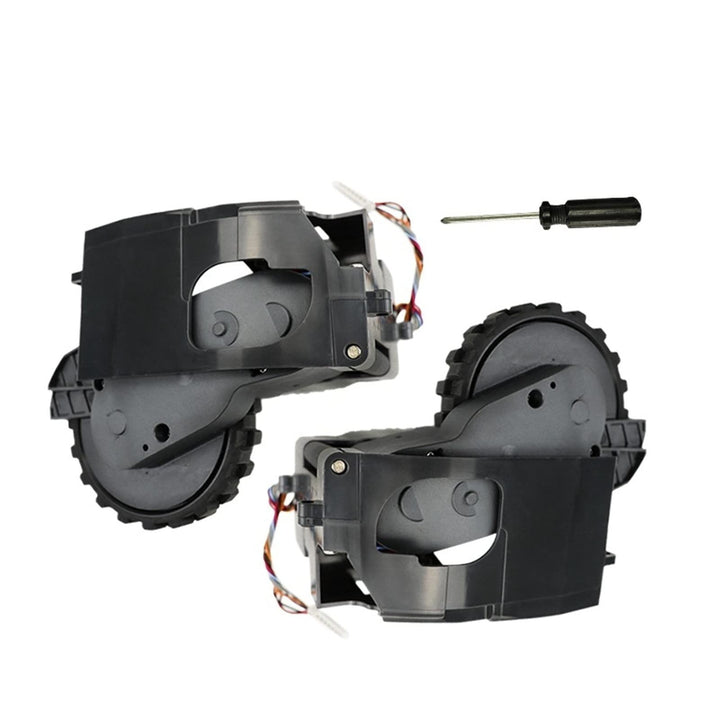 MUPECO Ersatzteile Linkes und rechtes Rad, kompatibel mit Xiaomi Roborock S6 S61 S65 Roboter-Staubsa