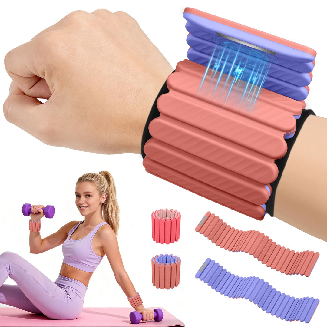Abahub Magnetische Gewichte Hand Fuss Wrist Ankle Weights Handgelenk Gewichte für Beine und Arme Set