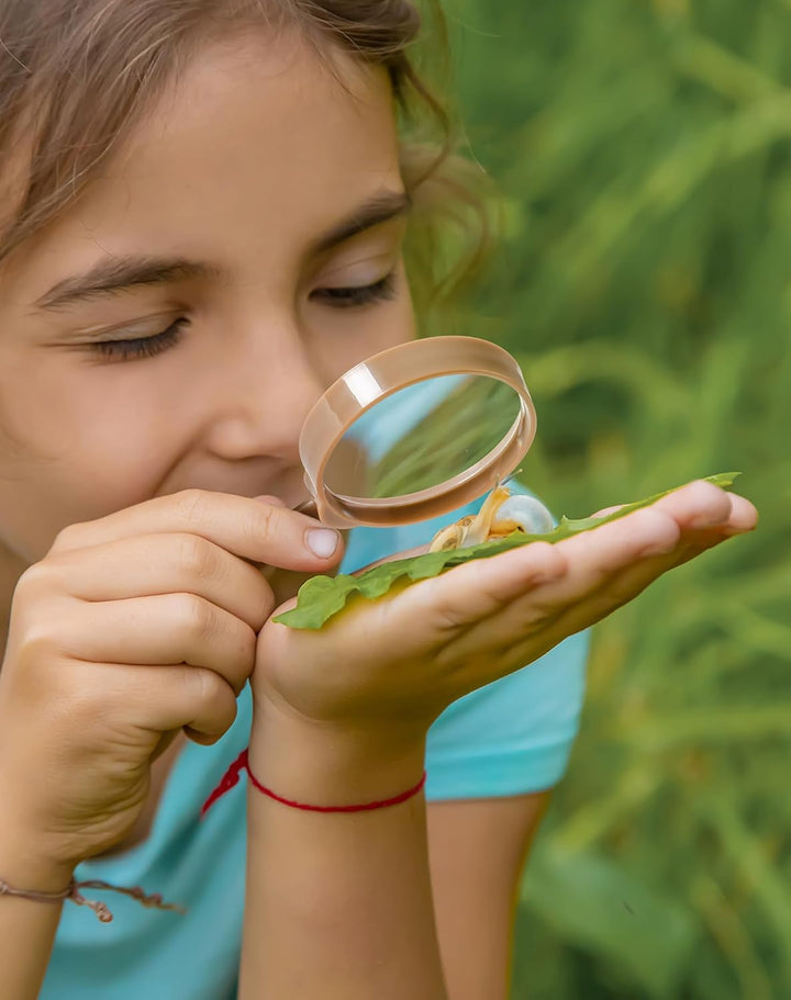 ROBOTIME Kinder Entdecker Kit, mit Insektennetz, Lupe, Insektenbeobachter, Schmetterlingsnetz, Outdo