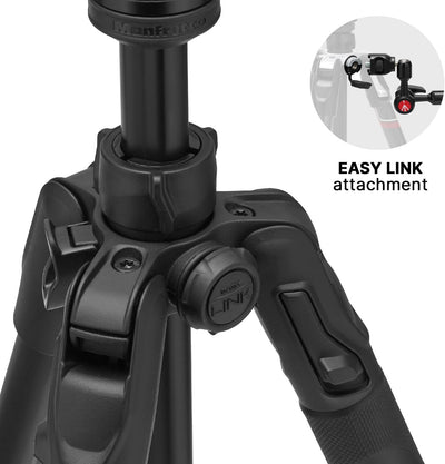 Manfrotto Befree Advanced AS, Camera Tripod, Lever Lock, Compatible with Arca-Swiss, Portable, Compa