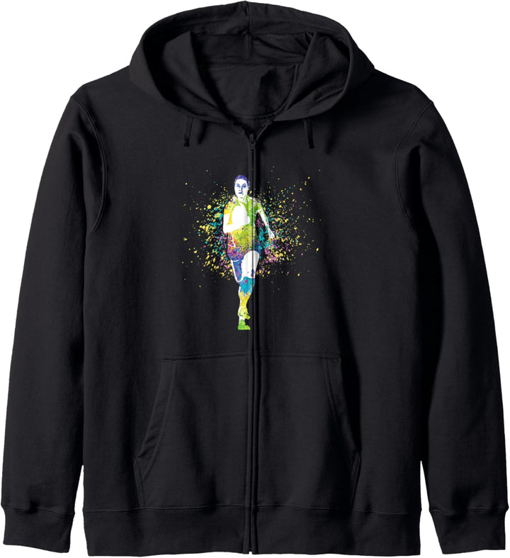 Rugby-Spieler, Sportler Kapuzenjacke