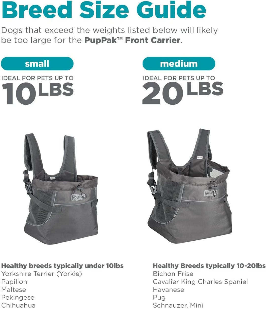 Outward Hound PupPak Hunde-Tragetasche, Grösse M, Grau PupPak Frontträger Medium grau, PupPak Frontt