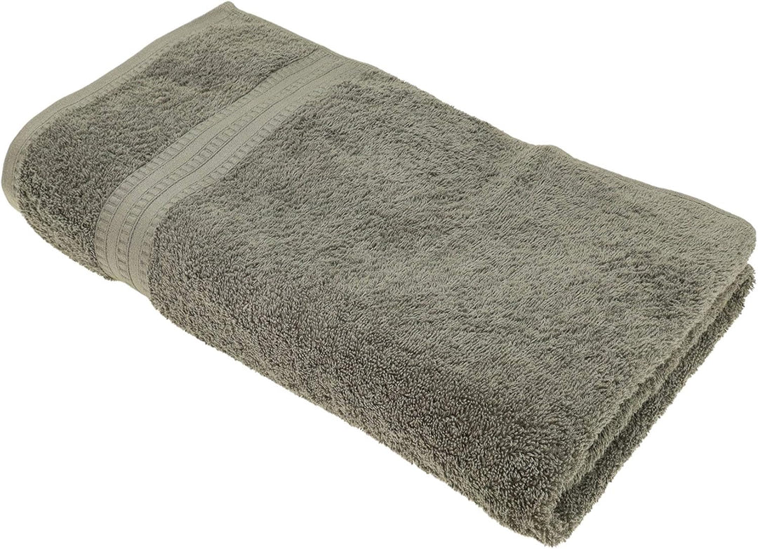 Julie Julsen Bio Badetuch-Set 2 STK. 100x150 Silbergrau 100% Baumwolle Frotte 550g/m² Silbergrau 100
