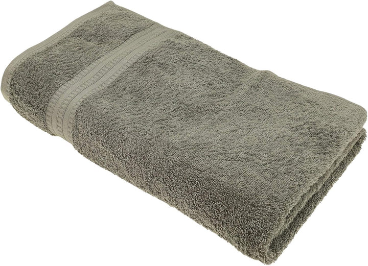Julie Julsen Bio Badetuch-Set 2 STK. 100x150 Silbergrau 100% Baumwolle Frotte 550g/m² Silbergrau 100