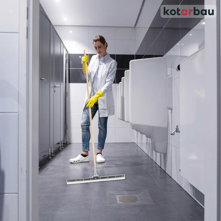 KOTARBAU® Wasserschieber - Silikon abzieher - Silikon -Wasserabzieher – 60 cm – Bodenabzieher - Gumm