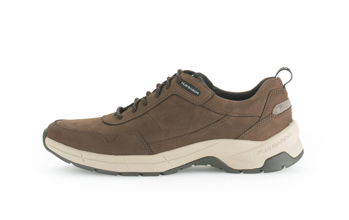 Pius Gabor Herren Sneaker Low,Halbschuhe,zertifiziertes Leder,Wechselfussbett 41 EU Braun Espresso 2