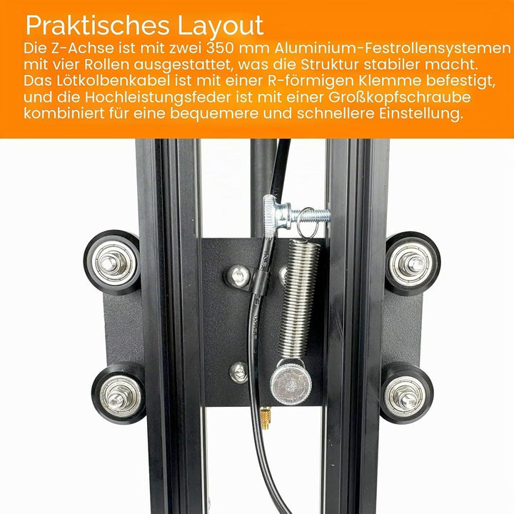 Vertikale Hitze-Pressmaschine,Heat Set Insert Tool,Messing Einsätze 3D Druck,Heat Set Insert Spitze
