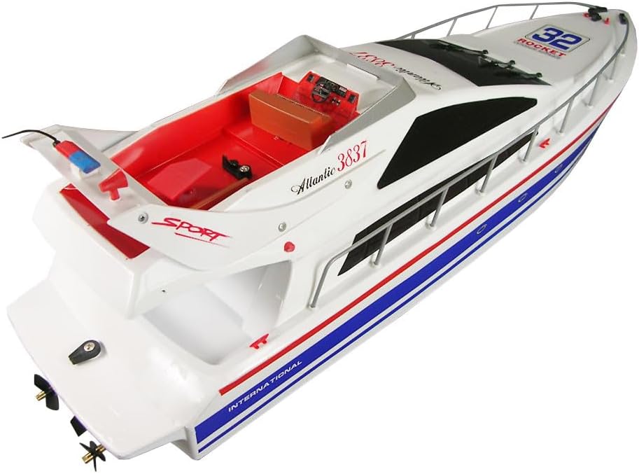 Amewi 26005 Atlantic L 73cm R/C Speedboot Yacht Atlantik inkl. Fernbedienung