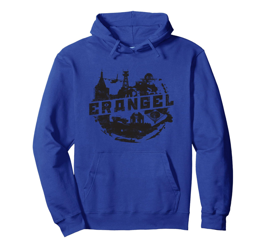 PUBG Erangel Logo Pullover Hoodie