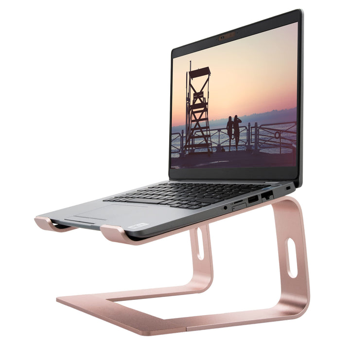 Konsol Laptopständer: Demontierbar mit Belüftung, Tragbarer Notebook Ständer Kompatibel mit Laptop (