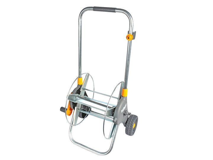 Hozelock 60 m Schlauchwagen aus Metall (ohne Schlauch) für 60 Meter Schlauch ohne Schlauch, für 60 M