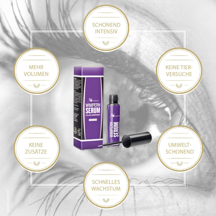 Wimpernserum 6 ml Zur Verlängerung Der Wimpern Und Augenbrauen - Vorratspackung - Eyelashes Growth E