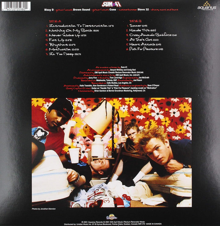 All Killer No Filler, Vinyl