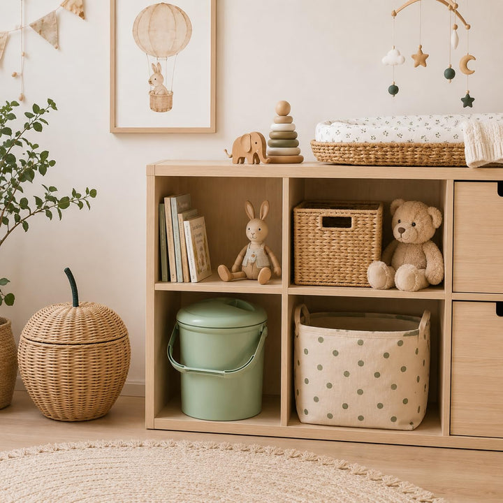 Rotho Babydesign, Bella Bambina, Windeleimer geruchsdicht ohne Nachfüllkassetten, umweltfreundlich &