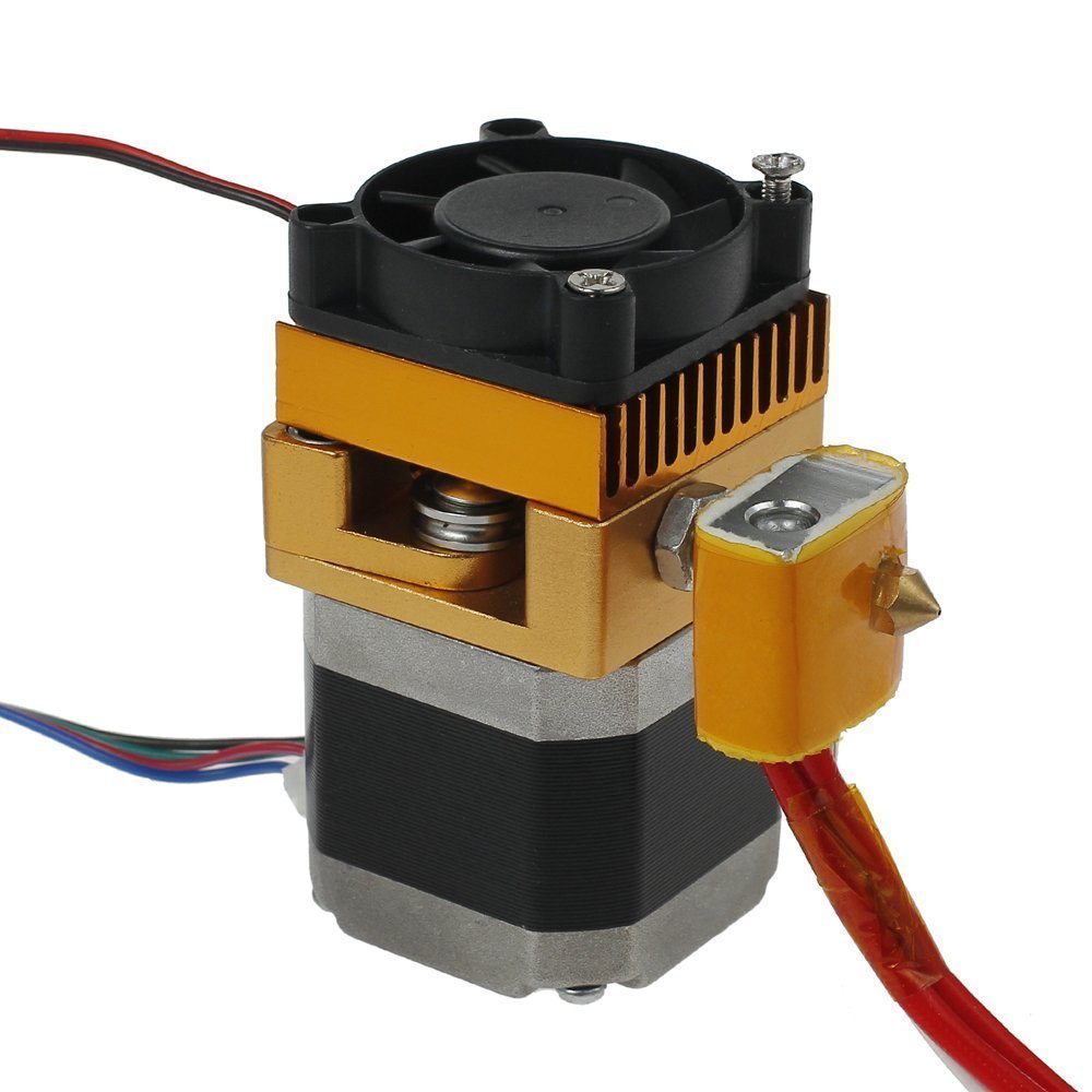 DollaTek 3D Drucker MK8 Extruder Hotend 0.4mm Düse Neueste Upgrade Druckkopf 1.75mm Filament für 3D-