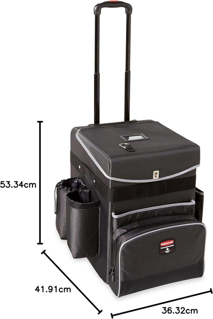 Rubbermaid Commercial Products 1902466 Quick Cart (Medium) Dark Grey, M