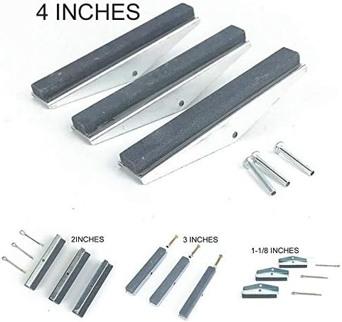 10,2 cm DREI-Klauen-Schleifmaschine, austauschbar, Ersatzstein, Verstellbarer Bremskolbenzylinder, H