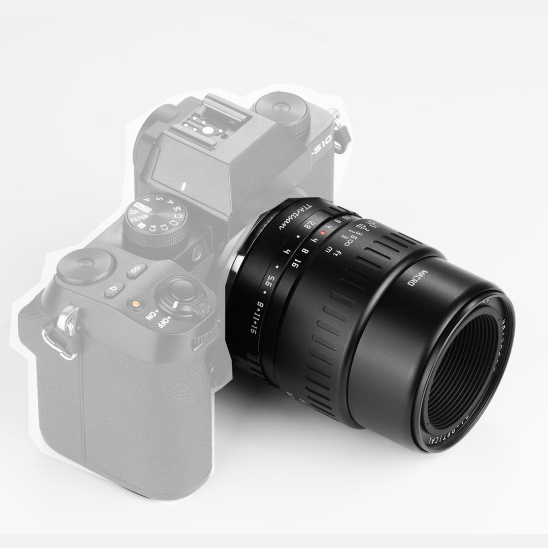 TTARTISAN 40mm F2.8 Makroobjektiv APS-C MF für Fuji X Mount Kameras X-A1 X-A10 X-M1 X-M2 X-H1 X-T1 X