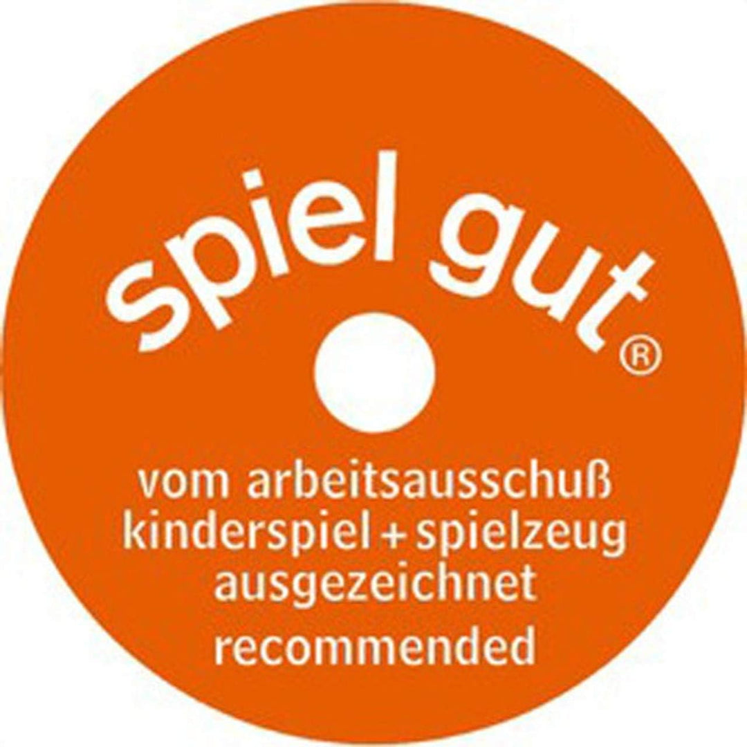 Grosse Ritterburg aus Holz (ohne Figuren!) / Masse: 75 x 75 x 37 cm / für Kinder ab 3 Jahren / Herge