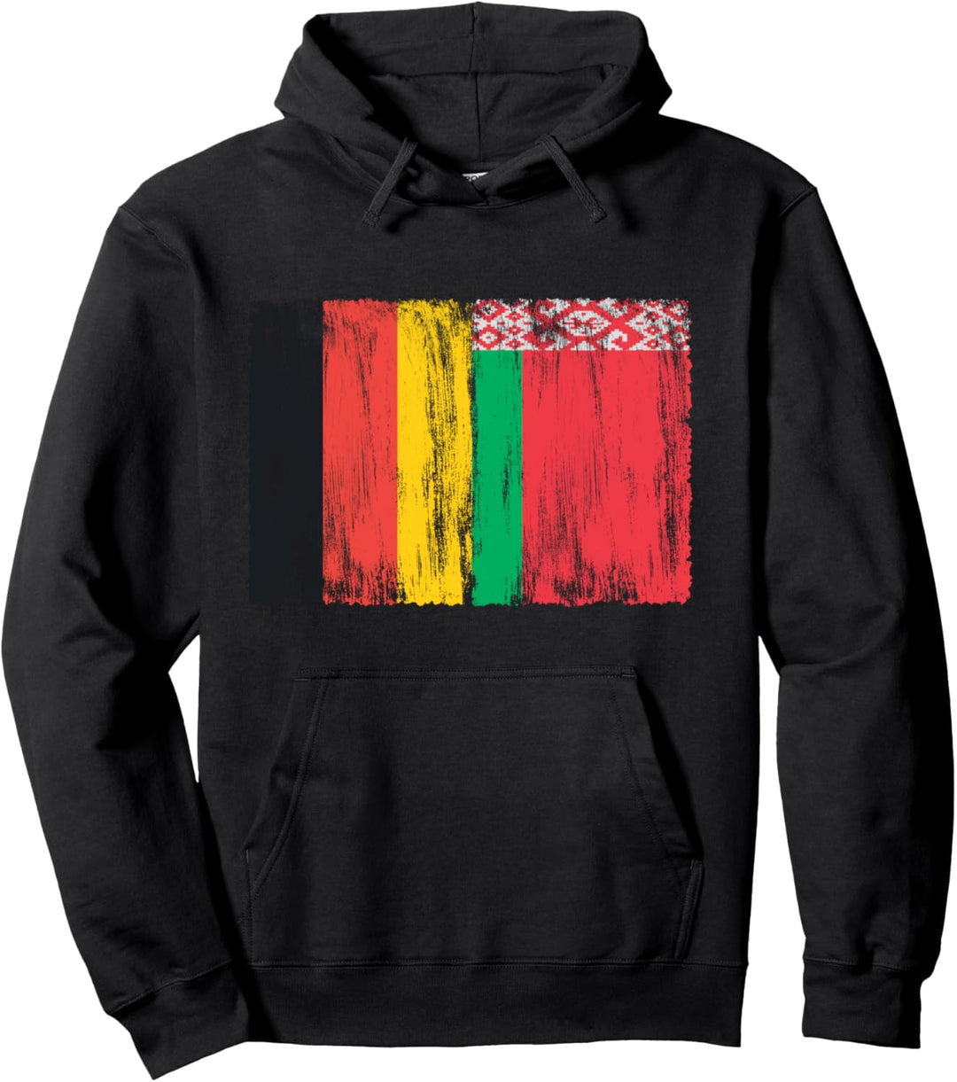 Deutschland und Belarus Deutsche Fahne Flaggen Pullover Hoodie