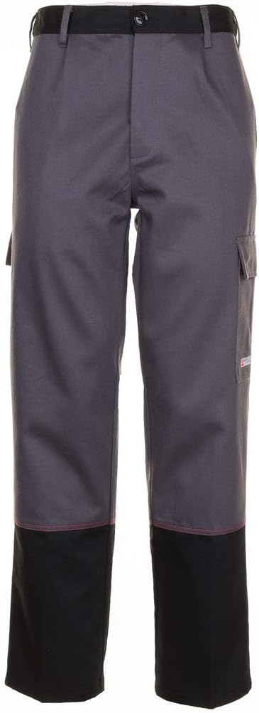 Planam Herren Weld Shield Bundhose in grau schwarz Modell 5520 Grösse 42 Grau/Schwarz 42, Grau/Schwa