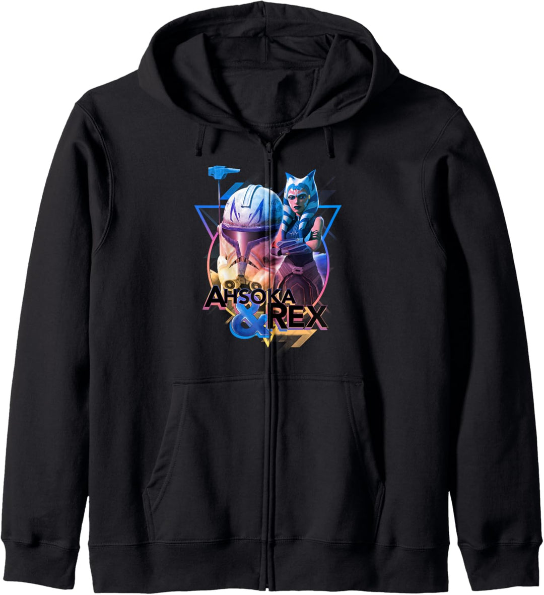 Star Wars: The Clone Wars Ahsoka & Rex Triangle Portrait Kapuzenjacke