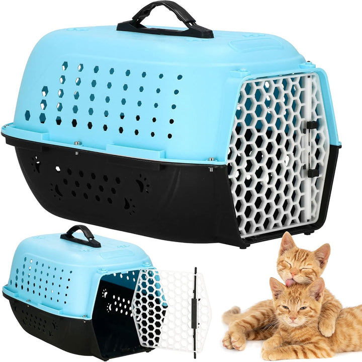 SPRINGOS Transportbox Hundebox Tiertransportbox 48 x 28 x 33 cm Hartschale Kunststoff Katzen Hunde