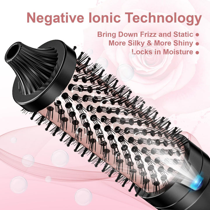 Thermal Brush für den Blowout-Look,Wärmebürste 38mm, Thermobürste Rundbürste 130-230℃, Heat Brush Vo
