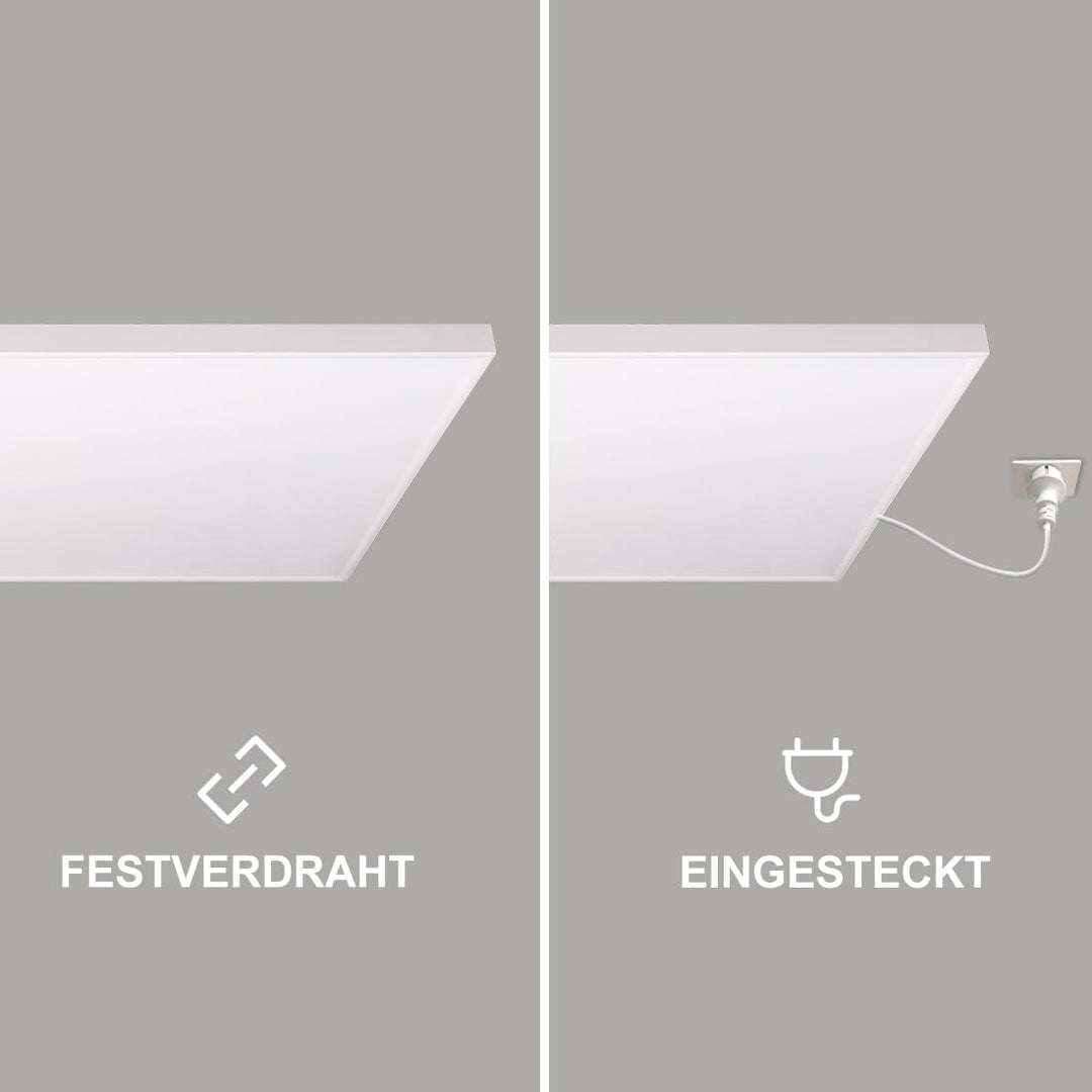 byecold Infrarotheizung Deckenmontage mit Thermostat Fernbedienung 660 Watt, Deckenheizung Infrarot,