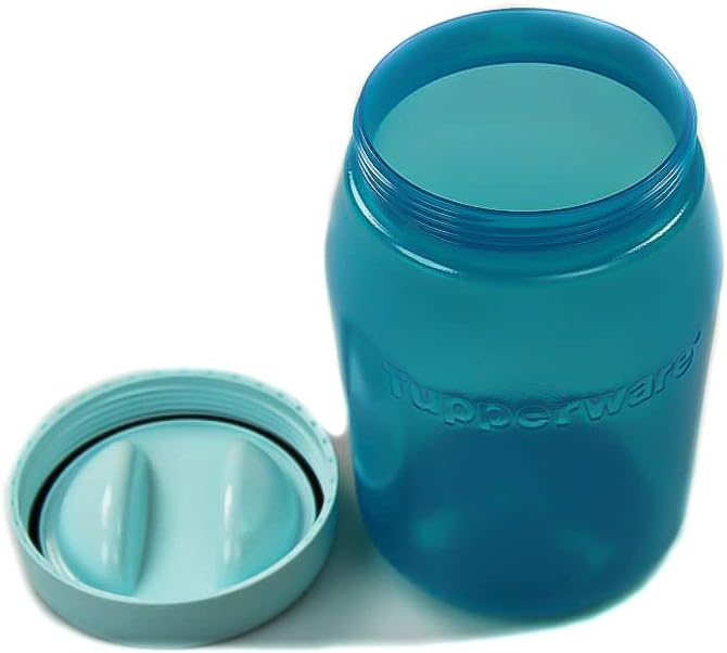 Tupperware to Go Gefäss 1,5 L türkis Wasser Milch Saft Kanne