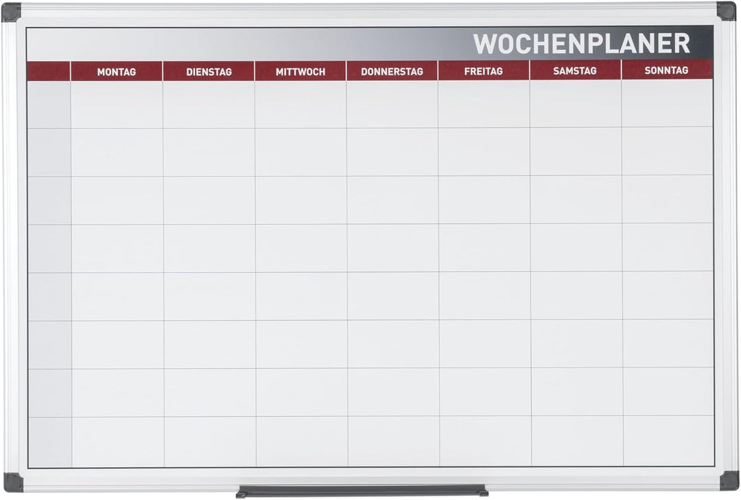 Bi-Office Maya Magnetisch Wochenplaner 90x60cm
