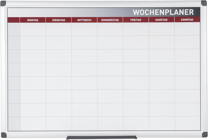 Bi-Office Maya Magnetisch Wochenplaner 90x60cm