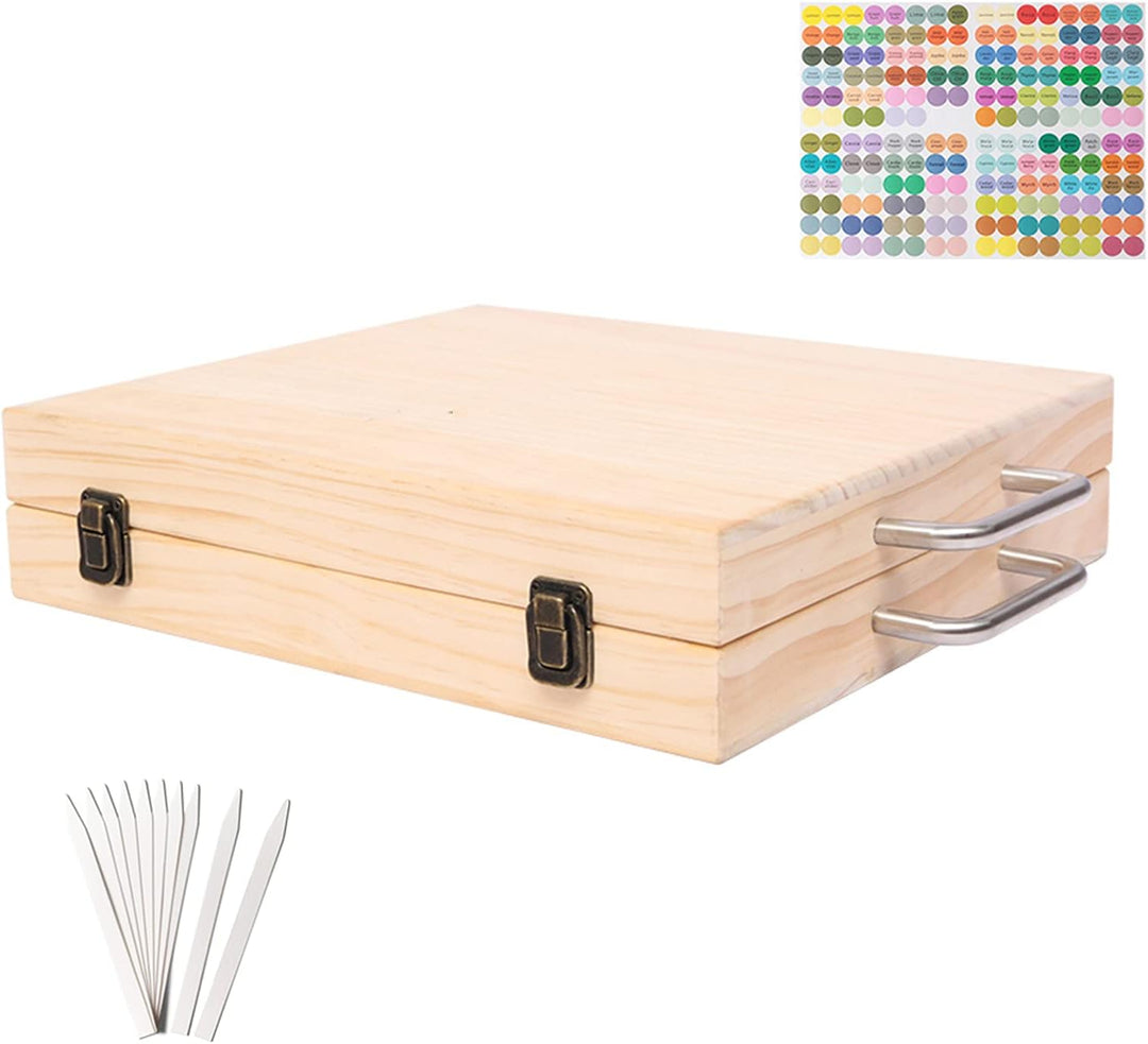 RoseFlower Bambus Ätherisches Öl Organisator Behälter Duftöle Display Ständer, 72 Löcher Aufbewahrun
