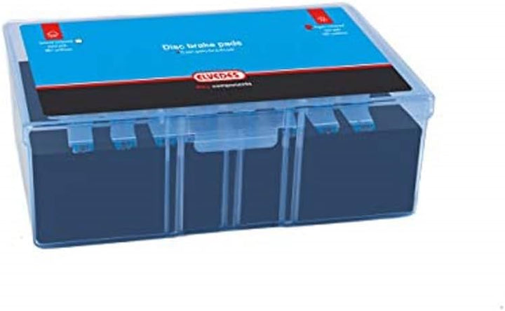 ELVEDES BR-M375, M415-M495, M515, M52 Bremsbeläge Cycle/MTB/E-Bike/Mountainbike/Strasse, Unisex, Bla