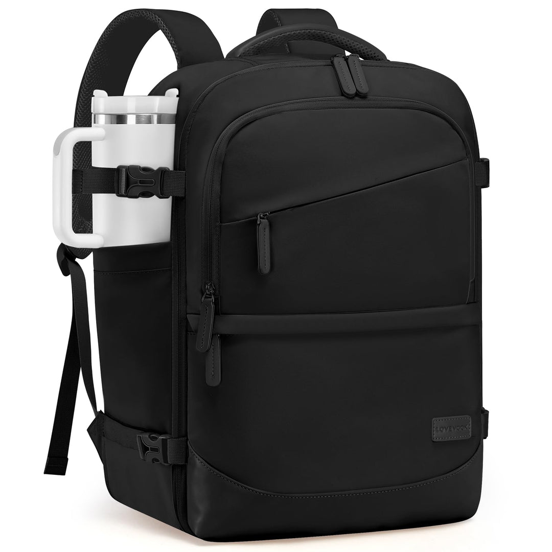 LOVEVOOK Handgepäck Reiserucksack 4 Stück, 40L Rucksack Damen Herren Gross Flugzeug mit Nass- und Tr