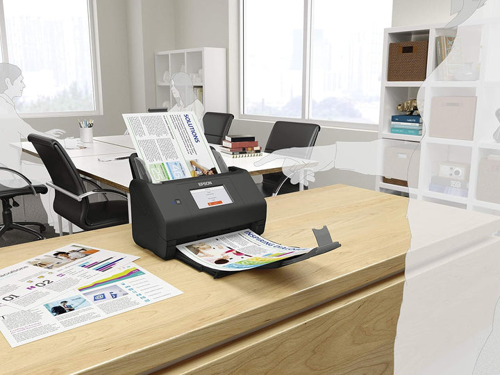 Epson WorkForce ES-580W Scanner, Dokumentenscanner (scannt ohne PC, 35 Seiten bzw. 70 Bildern pro Mi
