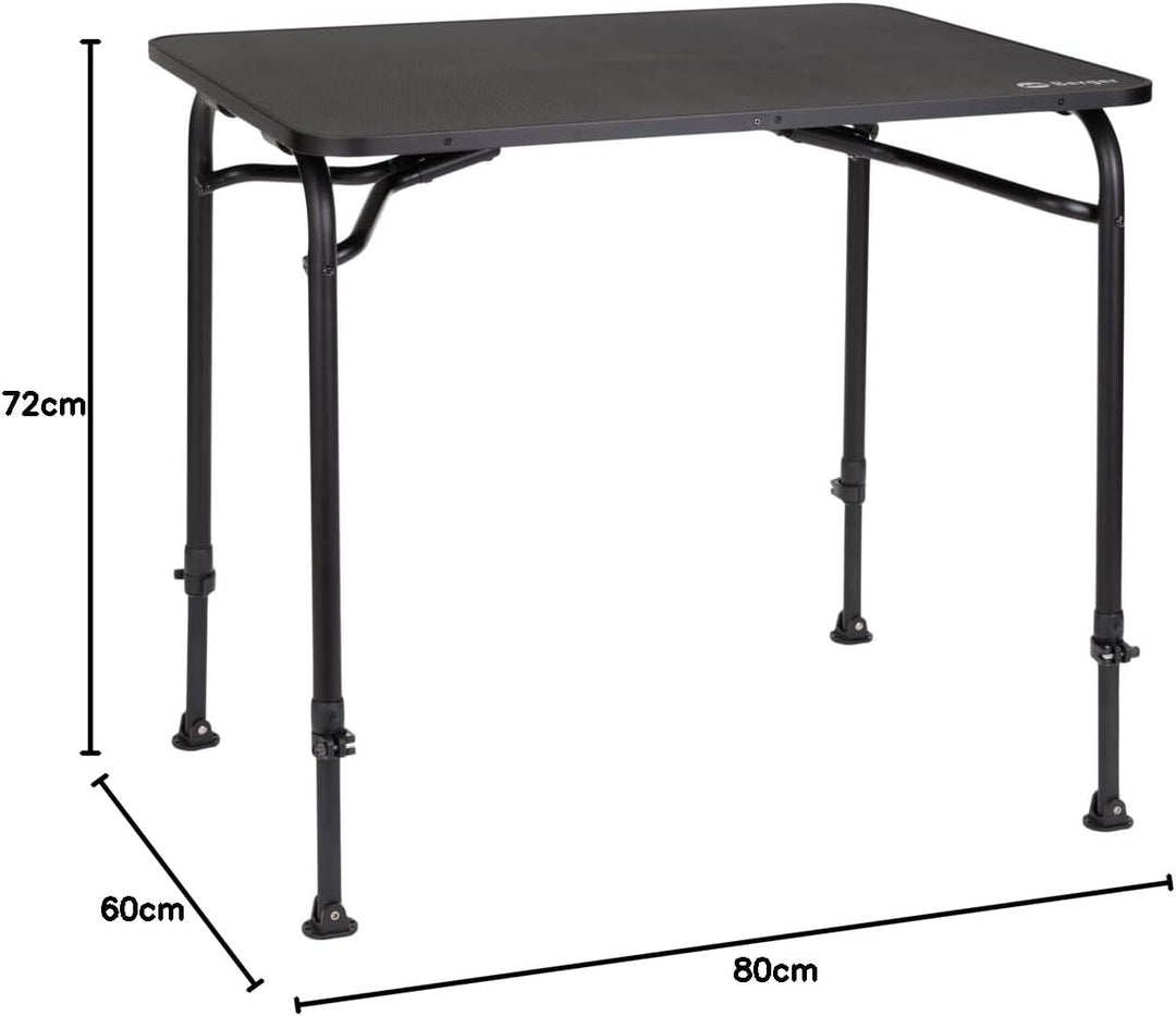 BERGER Campingtisch klappbar Tornio | Extrem Leichter & Kompakter Gartentisch Wetterfest | Eleganter