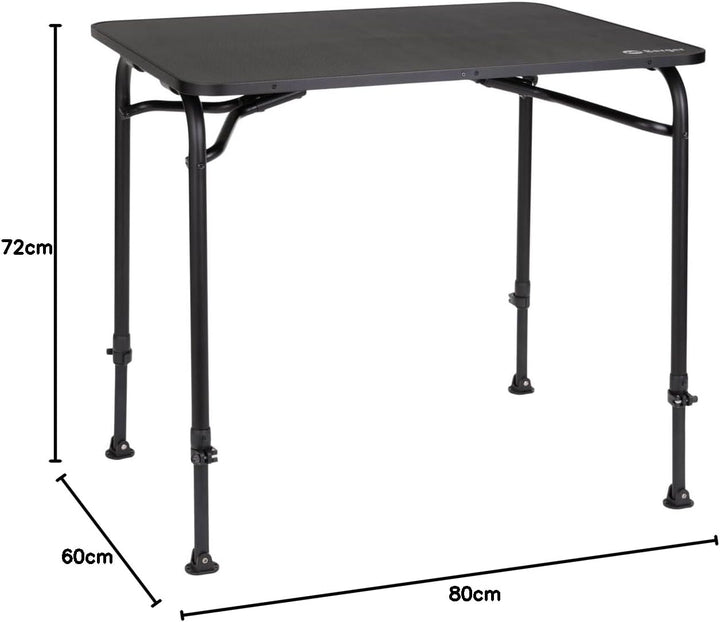 BERGER Campingtisch klappbar Tornio | Extrem Leichter & Kompakter Gartentisch Wetterfest | Eleganter
