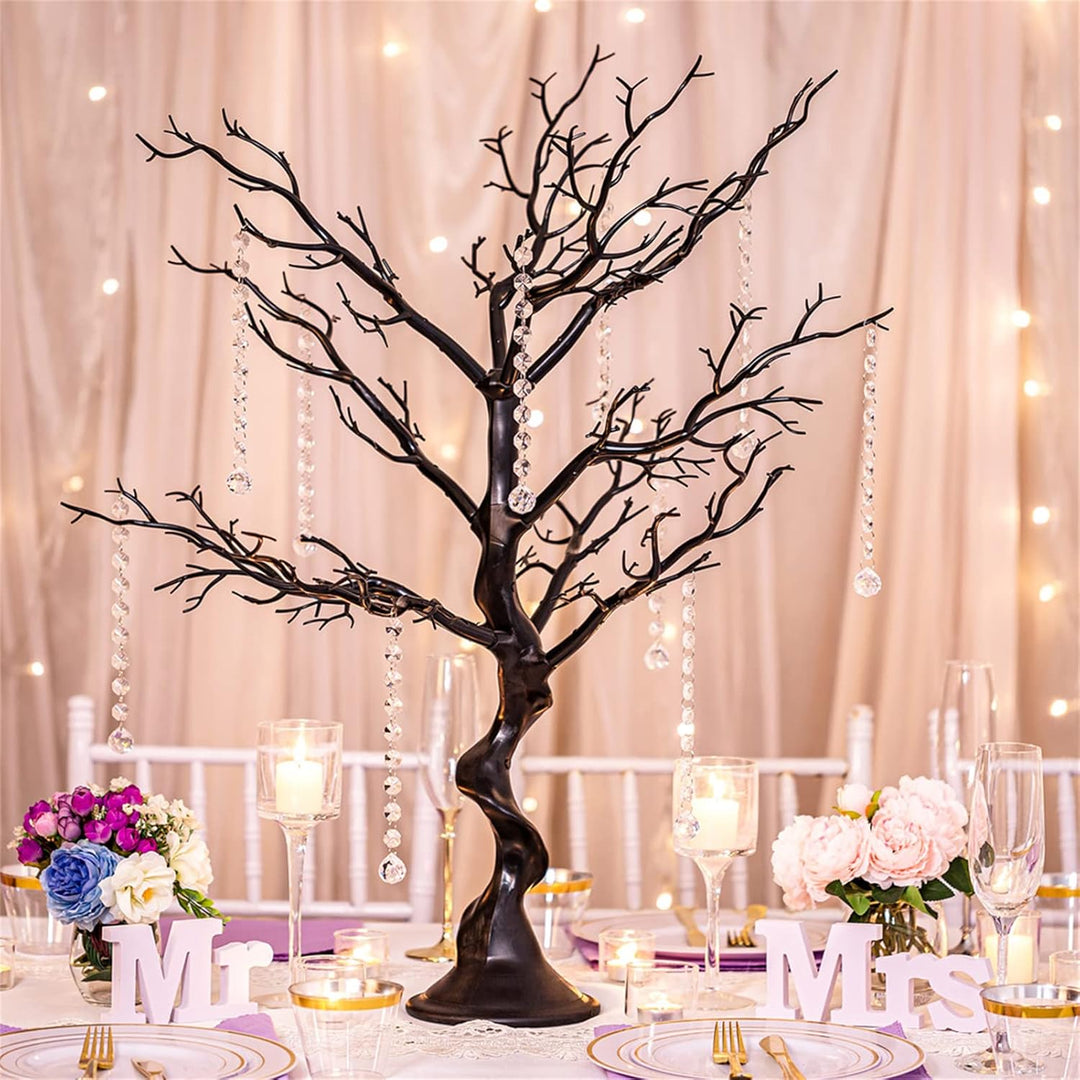 Sziqiqi Künstlicher Deko Baum Wunschbaum Weihnachtsbaum für Tische Hochzeit Party, Perfekt für Oster